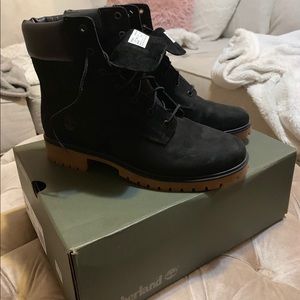 Black Timberland Boots
